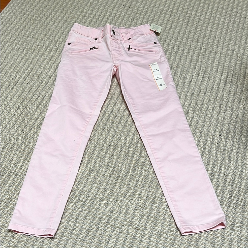 NWT Cat &Jack girls size 10, jegging jeans  in pink